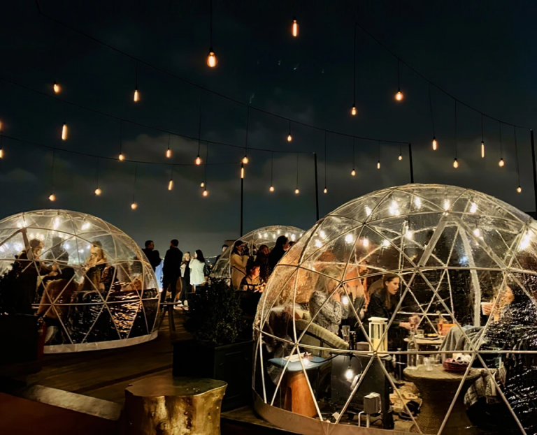 igloo dining Lake Inn Lapeer